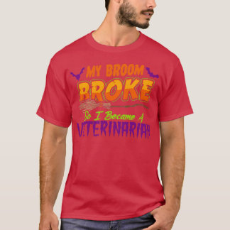 Camiseta Veterinaria Haloween divertida