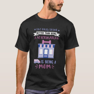 Camiseta Veterinaria Mom Clinic Vet Tech Veterinary Vet As