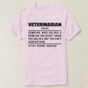 Camiseta Veterinaria Nueva Definición Técnico Veterinario