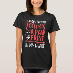 Camiseta Veterinaria Para Hombres Mujeres Mascota Veterinar