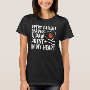 Camiseta Veterinaria Para Hombres Mujeres Mascota Veterinar