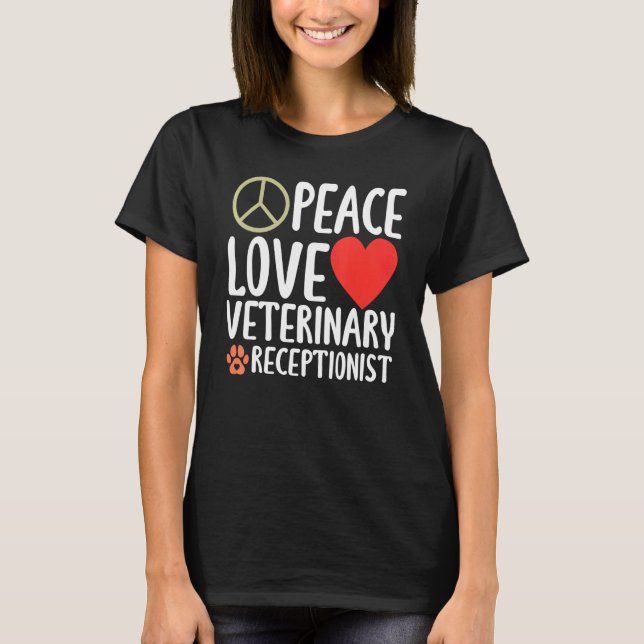 Camiseta Veterinaria Vet Tech Veterinario Recepto (Anverso)
