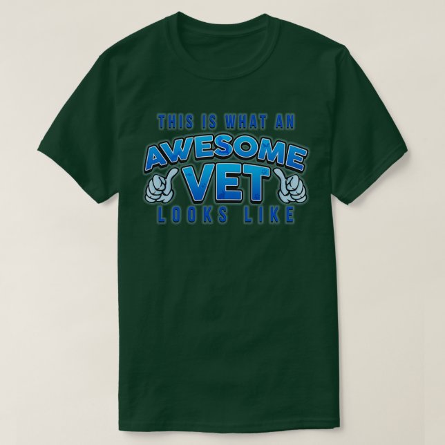 Camiseta Veterinaria Veterinaria Vet Funny Veterinar (Diseño del anverso)