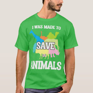 Camiseta Veterinarian Doctor Save Animal Rescuer Vet Tech