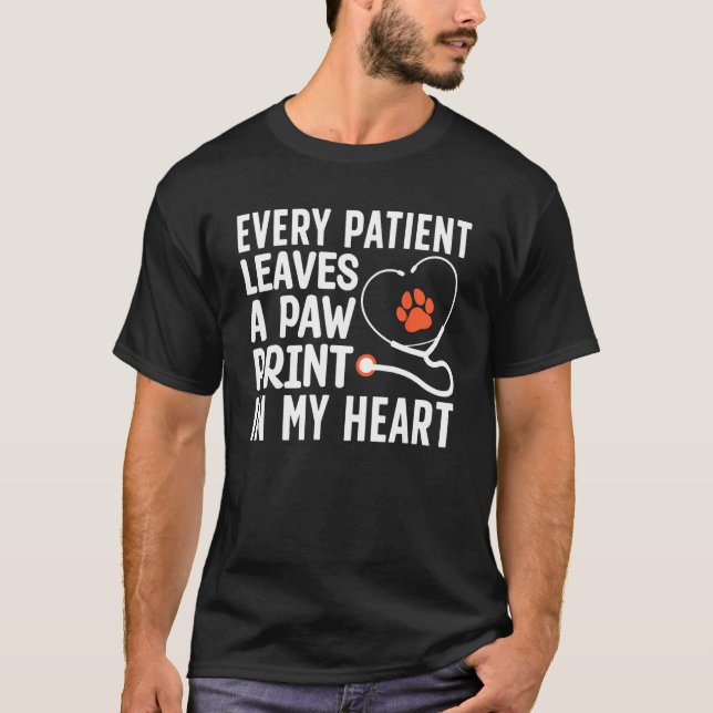 Camiseta Veterinarian For Men Women Pet Veterinary (Anverso)