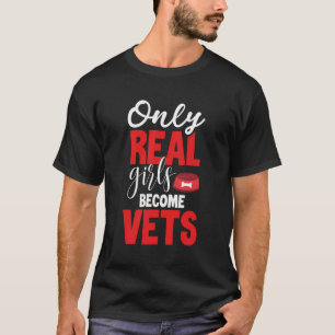 Camiseta Veterinarias veterinarias Médicas enfermeras Chica