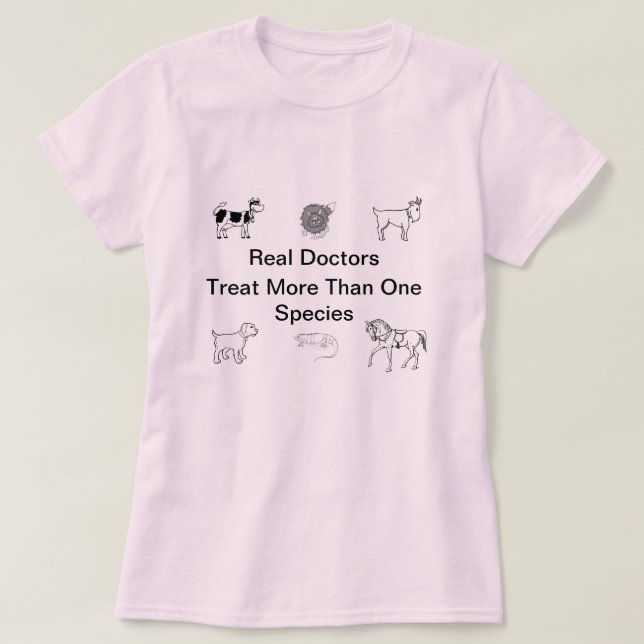 Camiseta Veterinario (Diseño del anverso)