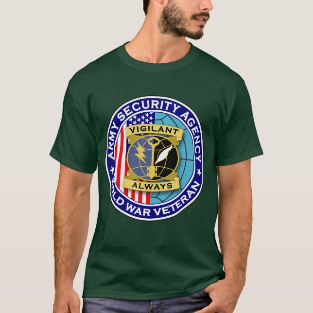 Camiseta Veterinario 2 de la guerra fría del ASA (Anverso)