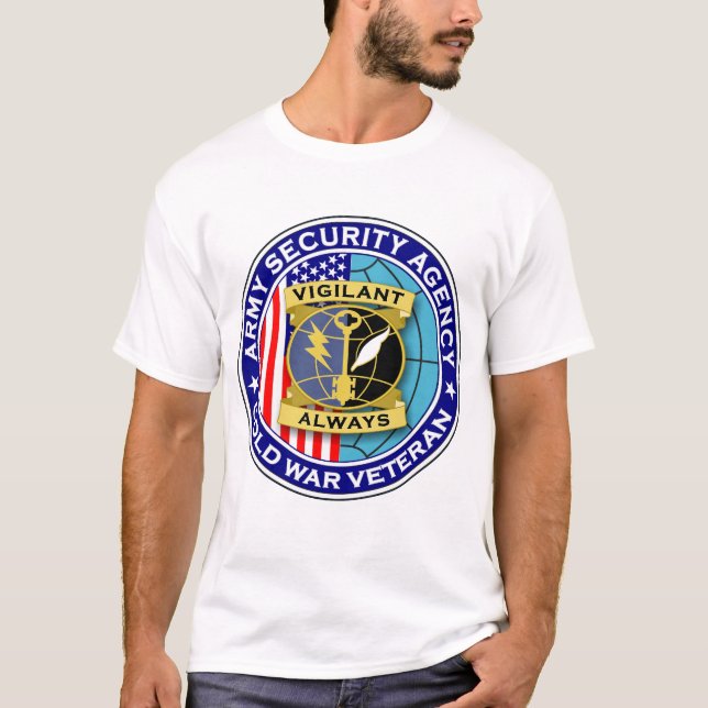 Camiseta Veterinario 2 de la guerra fría del ASA (Anverso)