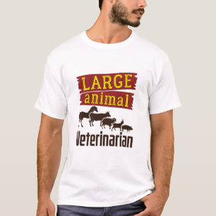 Camiseta Veterinario de animales grandes