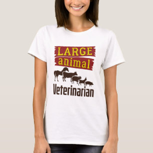 Camiseta Veterinario de animales grandes