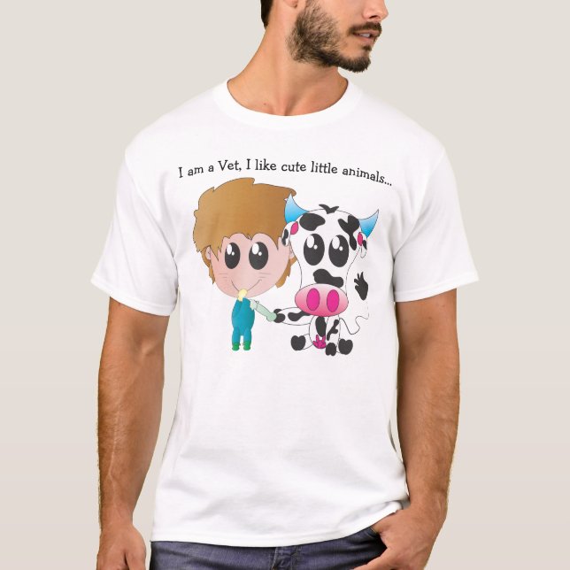 Camiseta Veterinario dentro (Anverso)