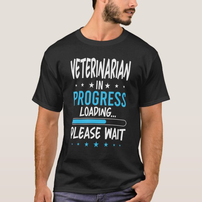 Camiseta Veterinario en curso (Anverso)