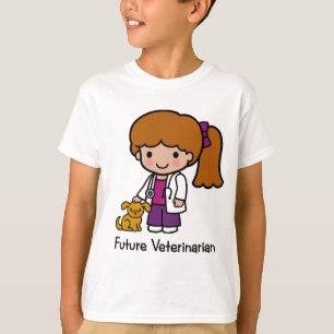 Camiseta Veterinario futuro - chica