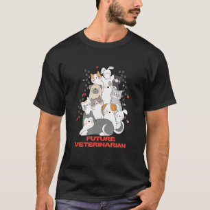 Camiseta Veterinario Futuro - Estudiante divertido de veter