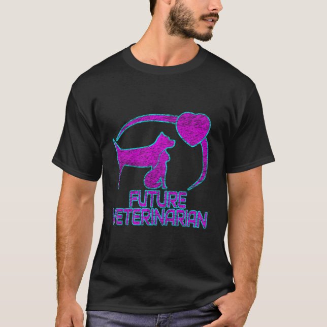 Camiseta Veterinario Futuro - Gran Regalo Para El Vet Stude (Anverso)