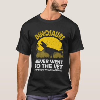 Camiseta Veterinario Gracioso Para Hombres Técnico De Zooló