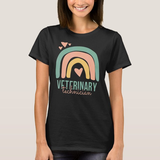 Camiseta Veterinario Técnico Vet Enfermero Técnico Veterina (Anverso)
