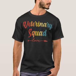 Camiseta Veterinario Técnico Veterinario de la brigada de r