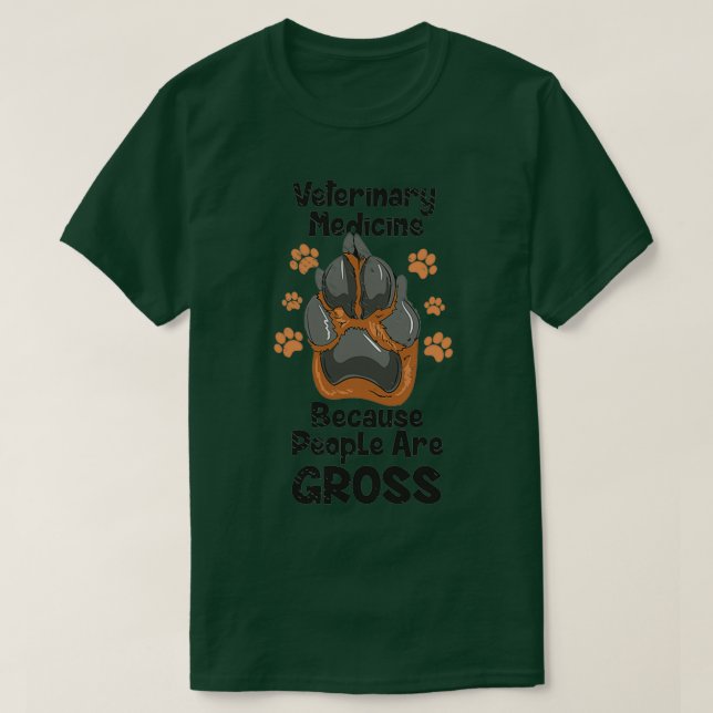 Camiseta Veterinario Vet Tech Veterinario (Diseño del anverso)