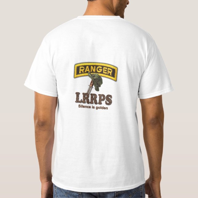 Camiseta Veterinarios aerotransportados LRRP de los (Reverso)
