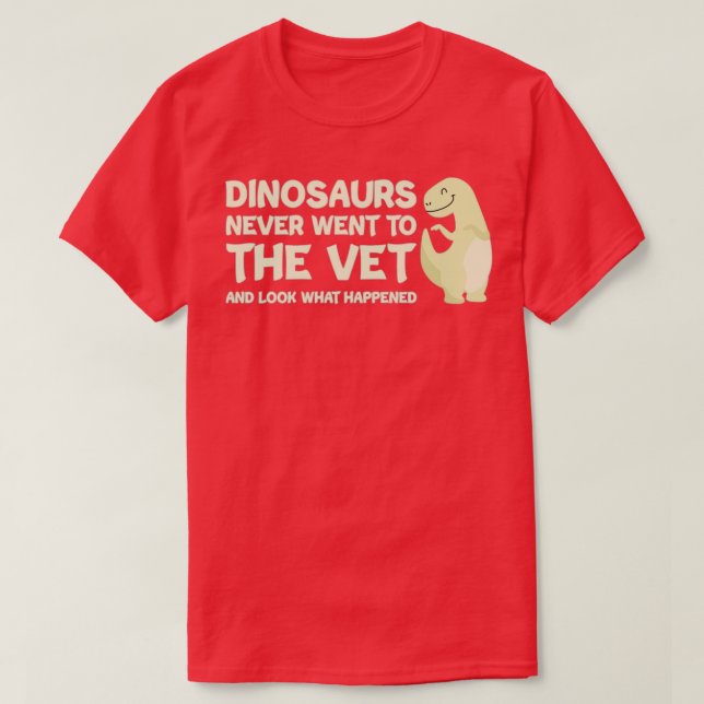 Camiseta Veterinarios divertidos (Diseño del anverso)