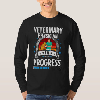 Camiseta Veterinary Physician In Progress Trainee Student