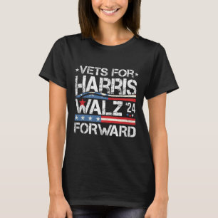 Camiseta Vets Para Kamala Harris Tim Wheimer Veterans For H