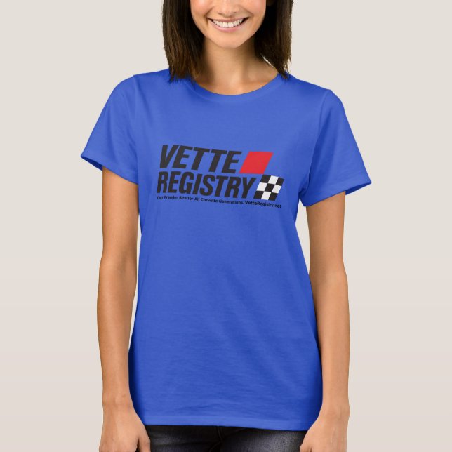 Camiseta Vette Registry Women's Tee (Anverso)