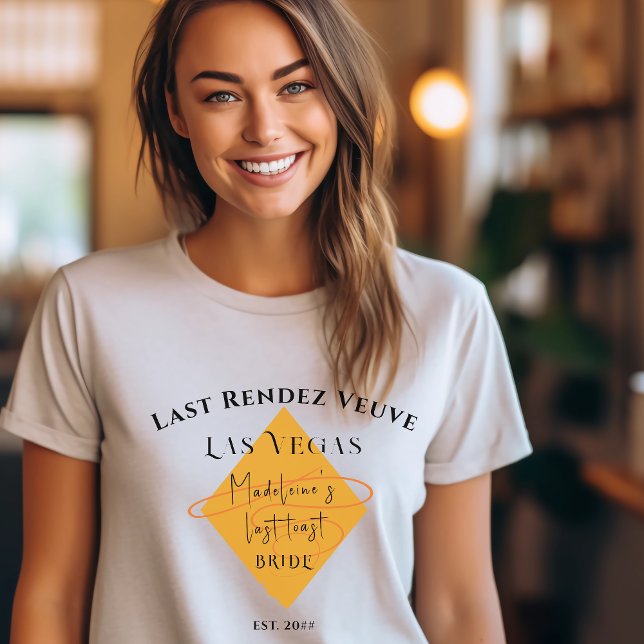 Camiseta Veuve Antes De Vacas Bachelorette Novia De Fin De  (Last Rendez Veuve shirt
Bride)