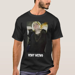 Camiseta Vewy Weiwd JD - Negro