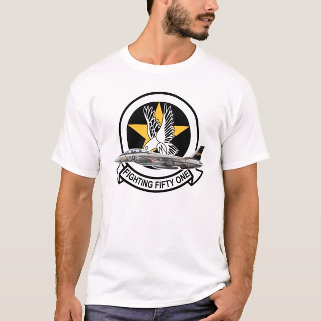 Camiseta VF-51 que grita a Eagles (Anverso)