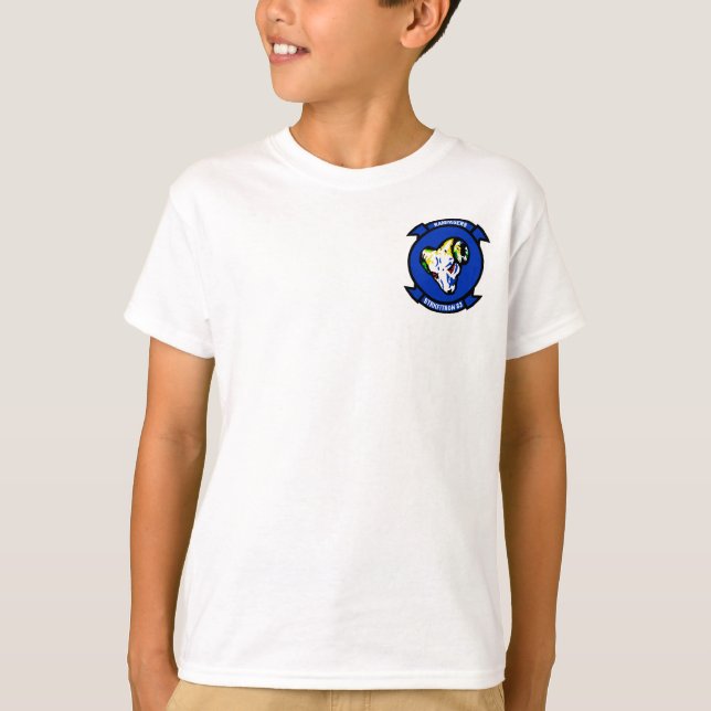 Camiseta VFA-83 Rampagers con el avispón F-18 (Anverso)