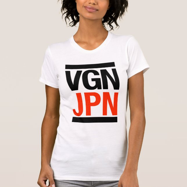CAMISETA VGN JPN (Anverso)
