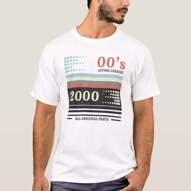 Camiseta Vhs Cassete 2000 Limited Edition | Regalo de cumpl (Anverso)