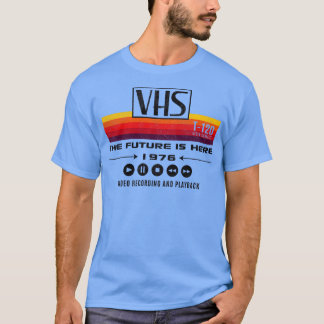 Camiseta VHS El Futuro Está Aquí 1976 Lts Worn