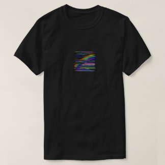 Camiseta VHS Glitchcore Rainbow Window