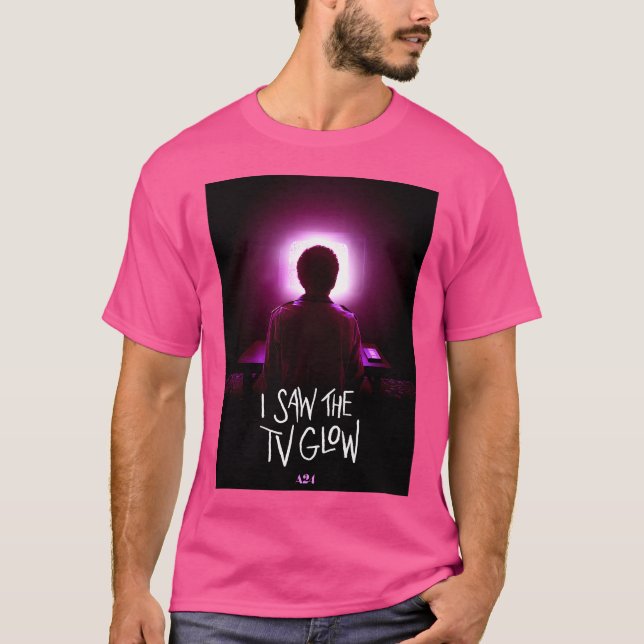 Camiseta Vi El Brillo De La Televisión (Anverso)