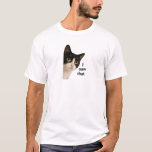 Camiseta Vi Eso - Cat Peek