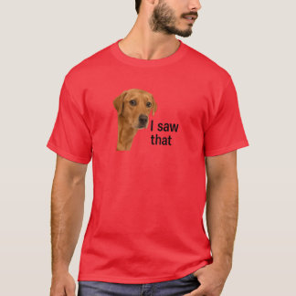 Camiseta Vi Eso - Jesús Meme Perro