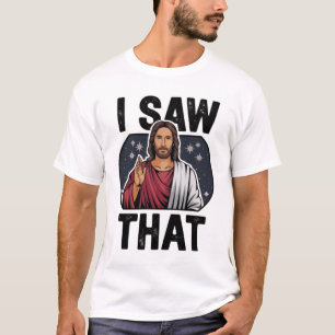 Camiseta Vi Eso, Jesús Mirando, Vi Ese Meme De Jesús