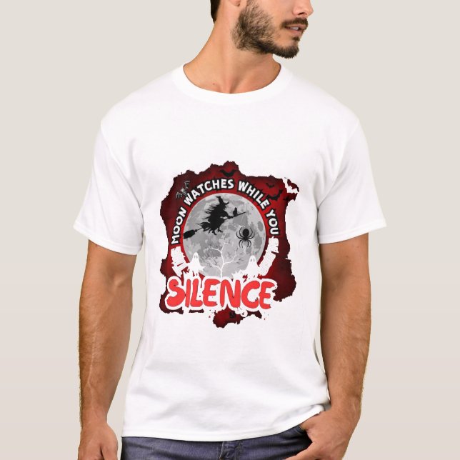 Camiseta Vi la luna mientras dormías (Anverso)