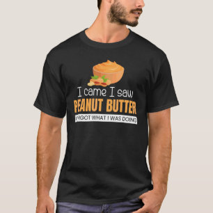 Camiseta Vi Mantequilla De Maní Y Olvidé Gráfica De Jelly