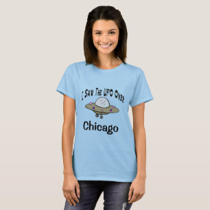 Camiseta Vi Ove Ove De OVNI (Añadir Lugar)