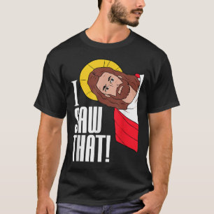 Camiseta Vi Que Jesús Fe Religiosa Cristiana Hombres Mujere