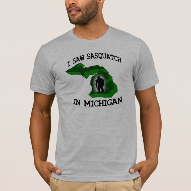 Camiseta Vi Sasquatch en Michigan (Anverso)