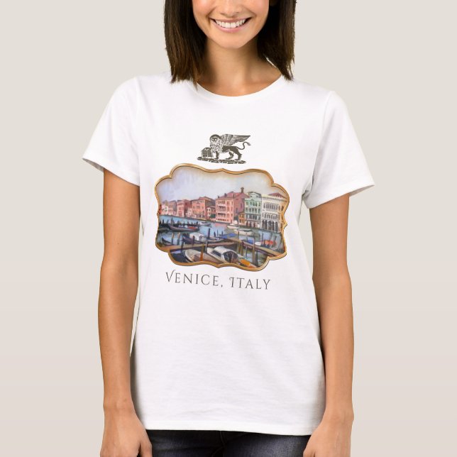 Camiseta Vía costera veneciana (Anverso)