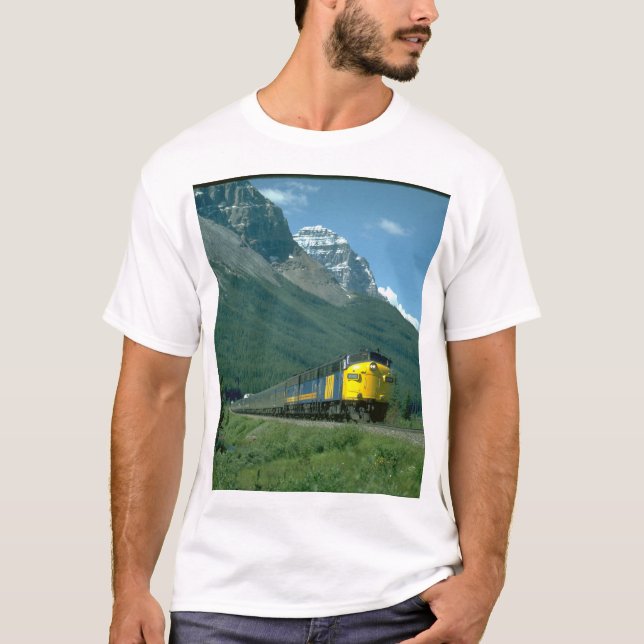 Camiseta Vía el tren #2_Trains de las ventajas de FP-7 (Anverso)