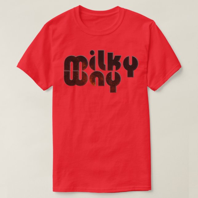 Camiseta Vía Láctea (Diseño del anverso)