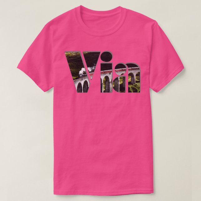 Camiseta Vía Via (Diseño del anverso)